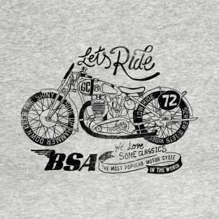 LET'S RIDE BSA T-Shirt